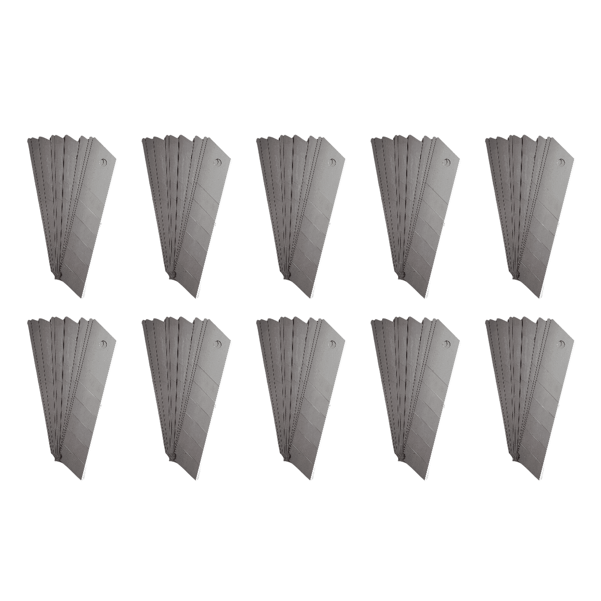 100 Laminas Para Estilete 25mm Aço Profissional