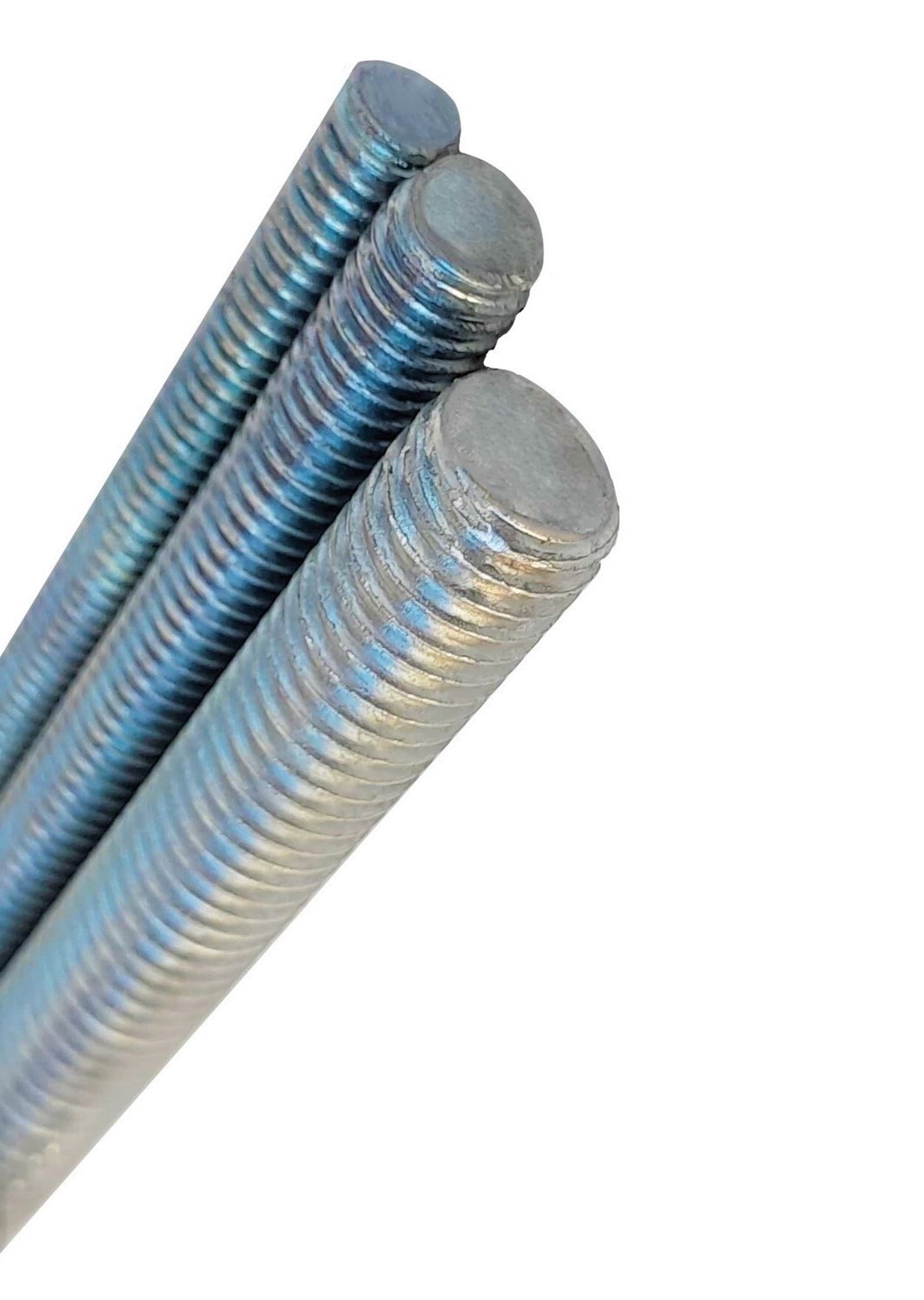 Barra Roscada Rosqueada 1/4 X 1 Metro Galvanizada Tarza