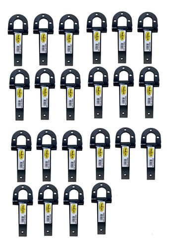 22 Unidades Dobradiça Ferradura Tarza 200mm Forjada