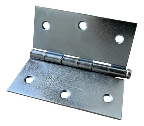 6 Un Dobradiça Loth 3x3,0 Aço Inoxidável Zincada Loth