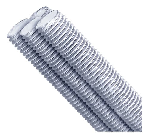 30u Barra Roscada Rosqueada 1/2 X 1 Metro Galvanizada Tarza