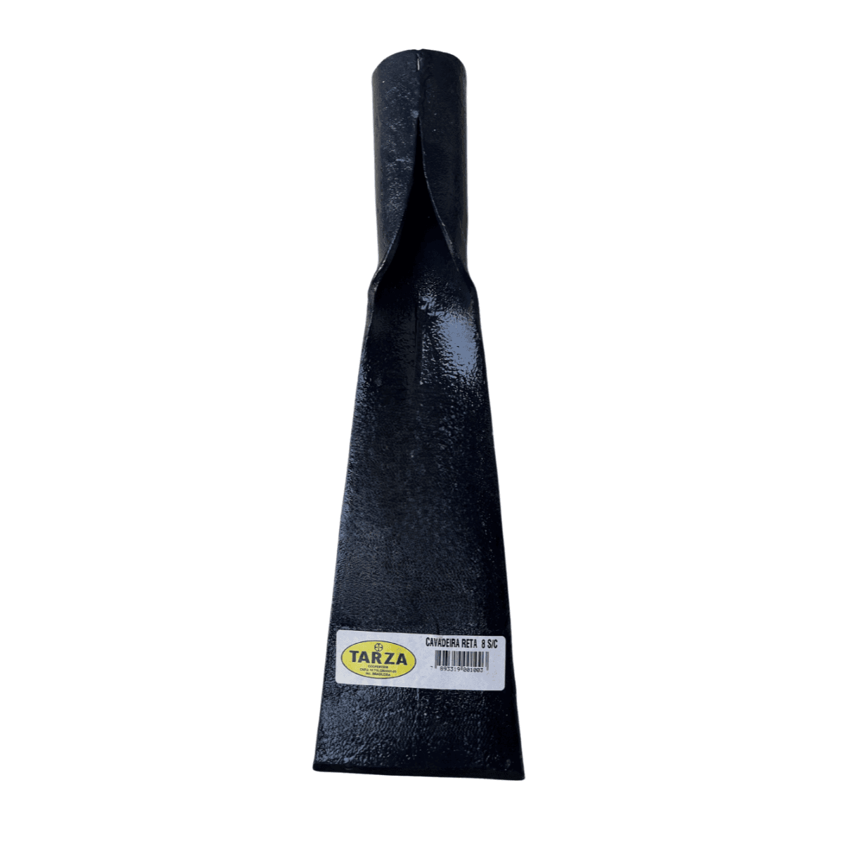 CAVADEIRA RETA N°8 SEM CABO AÇO FORJADO PROFISSIONAL TARZA