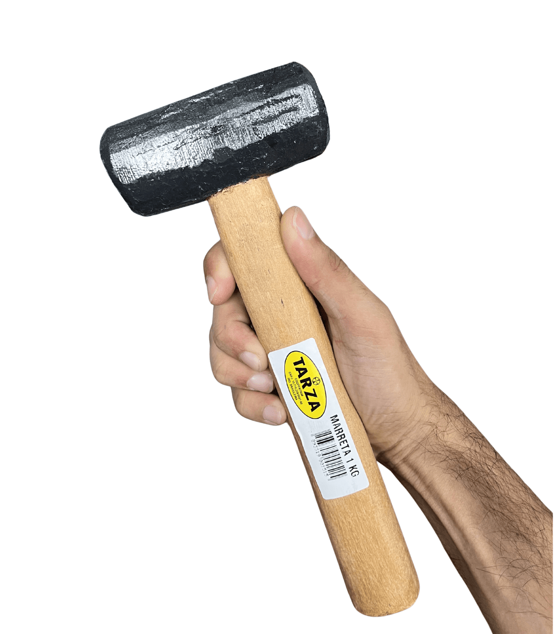 Marreta Forjada 1kg Tarza Com Cabo